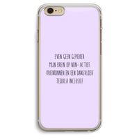Tequila: iPhone 6 Plus / 6S Plus Transparant Hoesje