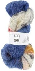 Lang Yarns Muse 011 Blauw Bedrukt