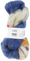 Lang Yarns Muse 011 Blauw Bedrukt