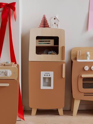 FSC® houten koelkast karamel FSC® houten koelkast karamel