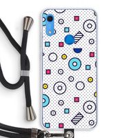 8-bit N°9: Huawei Y6s Transparant Hoesje met koord