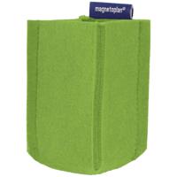 Magnetoplan magnetoTray SMALL 1227605 Penhouder magnetisch (b x h x d) 60 x 100 x 60 mm Groen - thumbnail