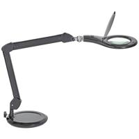 Maul 8263690 LED-loeplamp MAULmacro, met voet, zwart Vergrotingsfactor=1.75 x 127 mm Energielabel 2021 E (A - G)