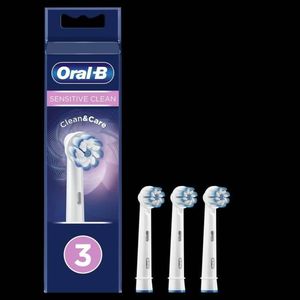 Oral-B Sensitive Clean Opzetborstel, Verpakking Van 3 Stuks