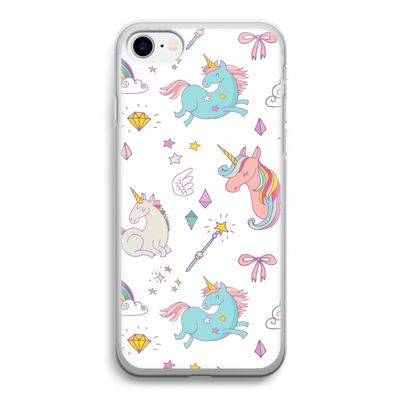 Fantasiewereld: iPhone SE 2020 Transparant Hoesje