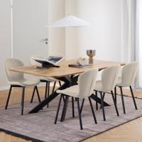 Bendt Eettafel 'Chrislyn' Eiken, 200 x 100cm