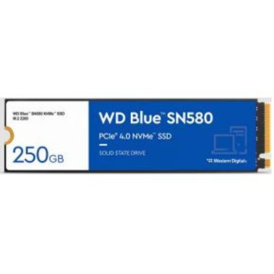 Western Digital Blue SN580 M.2 250 GB PCI Express 4.0 TLC NVMe