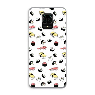 Sushi time: Xiaomi Redmi Note 9 Pro Transparant Hoesje