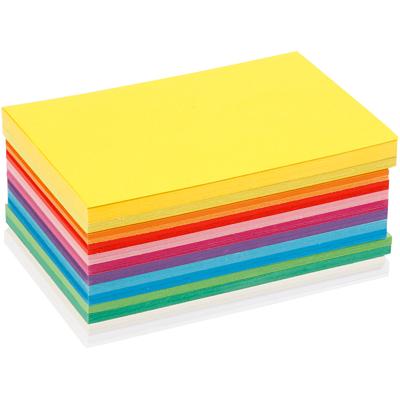 Colortime Lentekarton, a6, vel 105x148 mm, 180 gr, diverse kleuren, 300 div vellen/ 1 doos