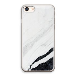 Elegante marmer: iPhone 8 Transparant Hoesje