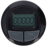 Dunlop Pedometer - Stappenteller En Afstandsmeter - Zwart - thumbnail