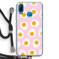 Dancing eggs: Huawei P20 Lite Transparant Hoesje met koord