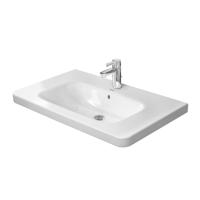 Duravit Durastyle wastafel 80x48cm 1 kraangat met overloop wit 2320800000