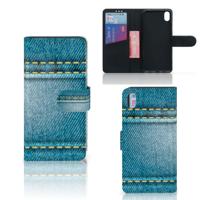 Xiaomi Redmi 7A | Wallet Case | met Pasjes | Jeans