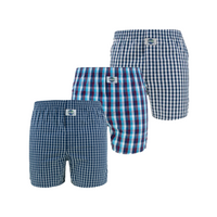 DEAL 3-pack boxershorts ruitjes - thumbnail
