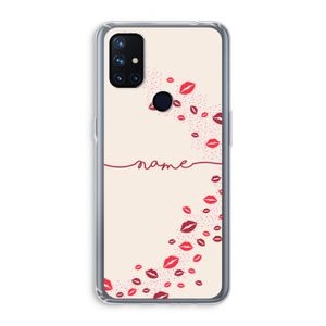 Kusjes: OnePlus Nord N10 5G Transparant Hoesje