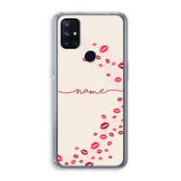 Kusjes: OnePlus Nord N10 5G Transparant Hoesje