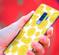 Samsung mobiel stickers Sinaasappel en citroen schets samsung - thumbnail