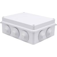 TRU COMPONENTS TC-RA 200x155x80 TC-10239056 Installatiebehuizing ABS kunststof Wit 1 stuk(s)