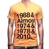 COPA Football - Holland Almost V-Neck T-Shirt - Orange