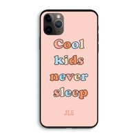 Cool Kids Never Sleep: iPhone 11 Pro Biologisch afbreekbaar hoesje