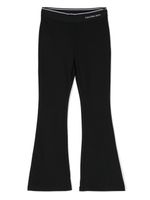 Calvin Klein Kids pantalon évasé - Noir