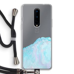 Fantasie pastel: OnePlus 8 Transparant Hoesje met koord