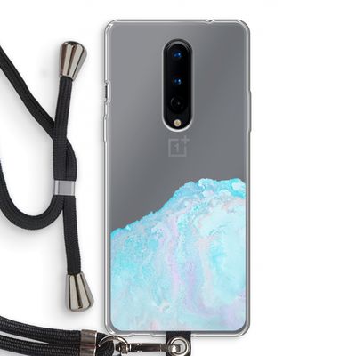 Fantasie pastel: OnePlus 8 Transparant Hoesje met koord