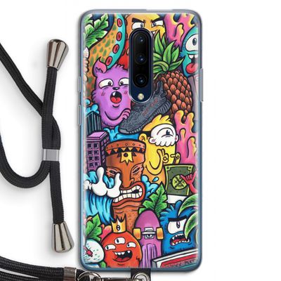 Vexx Mixtape: OnePlus 7 Pro Transparant Hoesje met koord