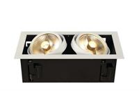 SLV InbouwspotKadux 2 ES111 19,5cm wit - 115551