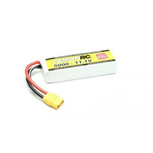 LemonRC LiPo accupack 11.1 V 5000 mAh Aantal cellen: 3 35 C Softcase XT90