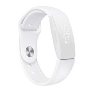 Fitbit Inspire 1 / HR / Ace 2 siliconen bandje - Maat: Large - Wit