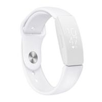 Fitbit Inspire 1 / HR / Ace 2 siliconen bandje - Maat: Large - Wit - thumbnail