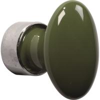 Meubelkn.pors.Ovaal 33mm MGN/keizergroen
