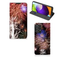 Samsung Galaxy A52 Hippe | Standcase | Vuurwerk