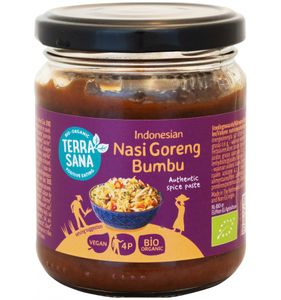 Indonesische nasi goreng boemboe bio