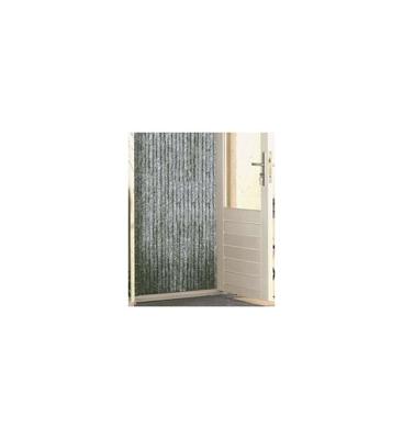 Kattenstaartgordijn 100x240 beige/wit