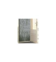 Kattenstaartgordijn 100x240 beige/wit