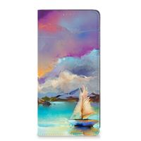 Bookcase Samsung Galaxy A12 Boat - thumbnail