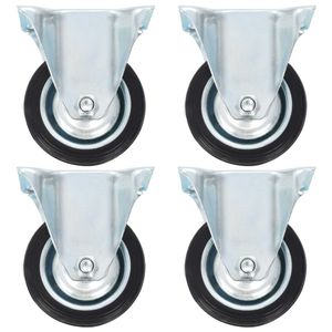 VidaXL Vaste wielen 4 st 75 mm