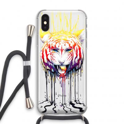 Fading: iPhone XS Transparant Hoesje met koord