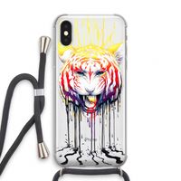 Fading: iPhone XS Transparant Hoesje met koord