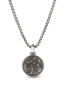 David Yurman pendentif Tree of Life en argent sterling serti de diamants