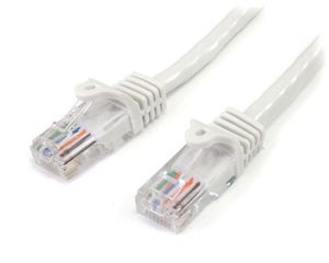 StarTech.com Cat5e patchkabel met snagless RJ45 connectors 3 m, wit