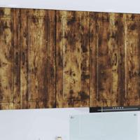 Keukenkast Kalmar Gerookt eiken 40 x 31 x 100 cm Bewerkt hout