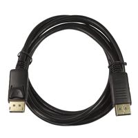 LogiLink CV0077 DisplayPort kabel 10 m Zwart - thumbnail