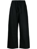 Maharishi pantalon ample à taille haute - Noir