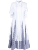 Simkhai robe-chemise Jazz en coton - Bleu