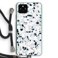 Terrazzo N°1: Pixel 5a 5G Transparant Hoesje met koord