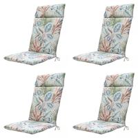 Tuinkussen Hoge Rug Cala Natural (4 stuks) Madison - Madison